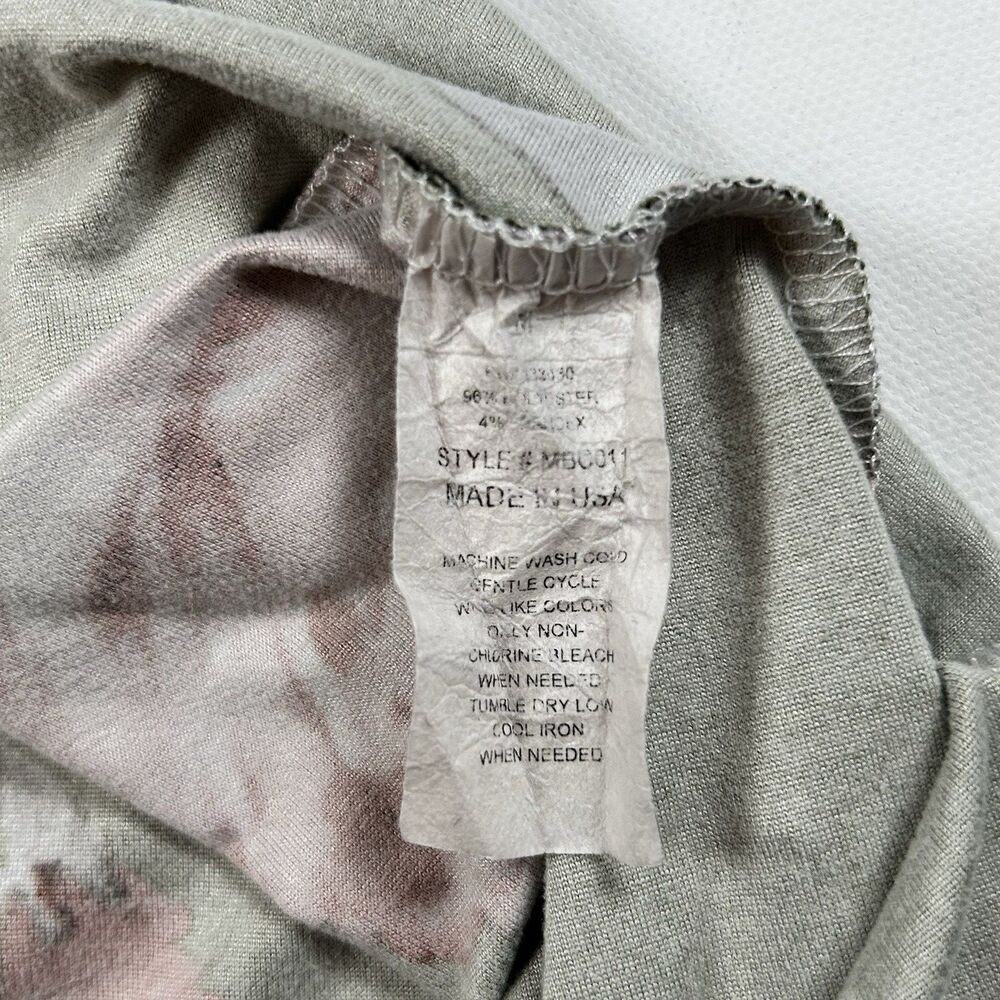 Mother Bee Maternity Green Pink Floral Maxi Dress Soft Stretchy Belted Size Med - Picture 7 of 13